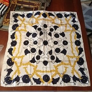 Jacques Fath Silk Scarf